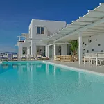 Villa Villa Aetherion Mykonos 9 Bedrooms Infinity Pool Sea Views *