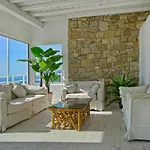 Villa Villa Aetherion Mykonos 9 Bedrooms Infinity Pool Sea Views