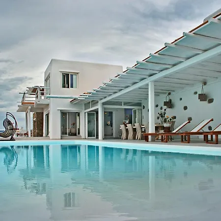 Villa Aetherion Mykonos 9 Bedrooms Infinity Pool Sea Views Villa *