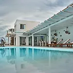Villa Aetherion Mykonos 9 Bedrooms Infinity Pool Sea Views Fanári