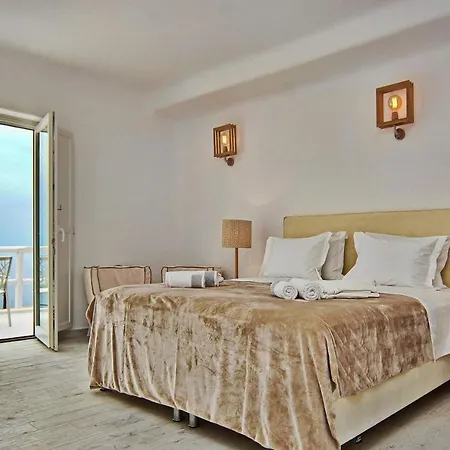 Luxury Mykonos Aegean Blue Private Pool Kastro 빌라 *