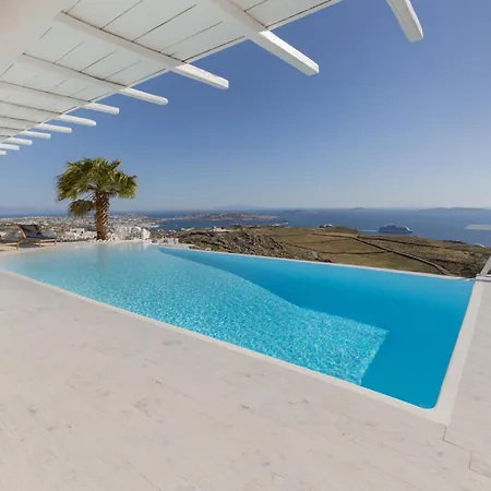 Aetherion Mykonos 9 Bedrooms Infinity Pool Sea Views Villa