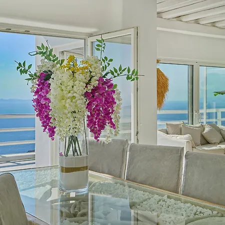 Villa Aetherion Mykonos 9 Bedrooms Infinity Pool Sea Views