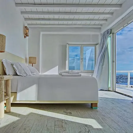 Aetherion Mykonos 9 Bedrooms Infinity Pool Sea Views Villa *