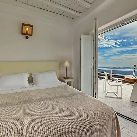 Aetherion Mykonos 9 Bedrooms Infinity Pool Sea Views Villa Fanári