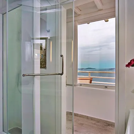 Villa Aetherion Mykonos 9 Bedrooms Infinity Pool Sea Views *