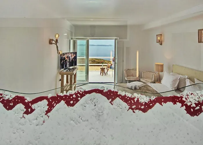 Luxury Mykonos Aegean Blue Private Pool Kastro