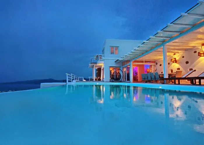 Luxury Mykonos Aegean Blue Private Pool Kastro * Fanari (Mykonos)