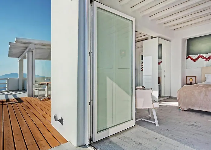 Βίλα Villa Aetherion Mykonos 9 Bedrooms Infinity Pool Sea Views