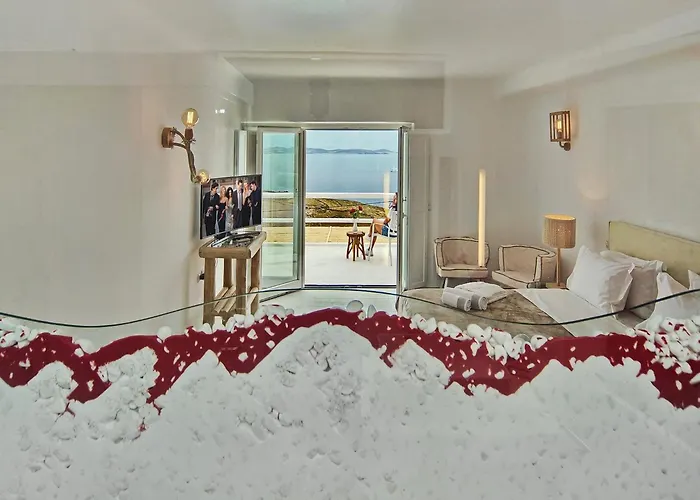 Luxury Mykonos Villa Aegean Blue Villa Private Pool Kastro * Fanari (Mykonos)