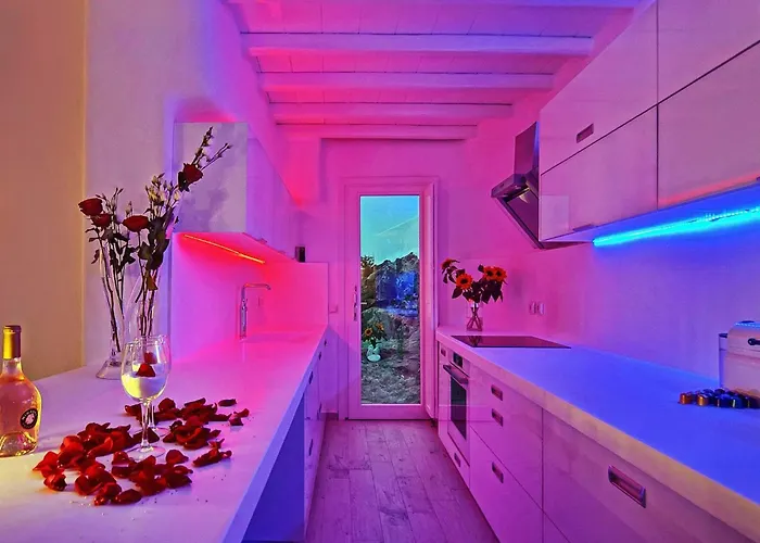 Villa Aetherion Mykonos 9 Bedrooms Infinity Pool Sea Views * Φανάρι