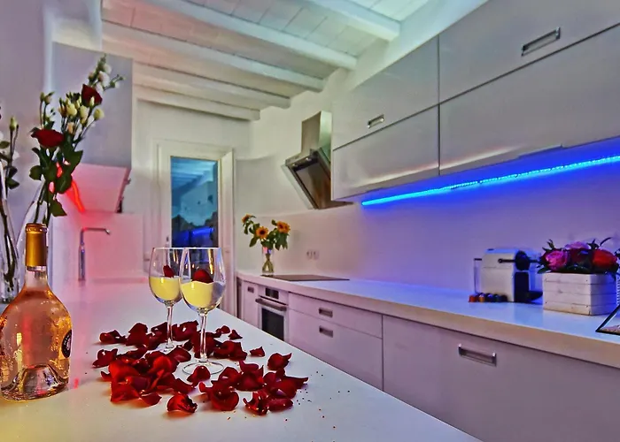 Villa Aetherion Mykonos 9 Bedrooms Infinity Pool Sea Views Βίλα