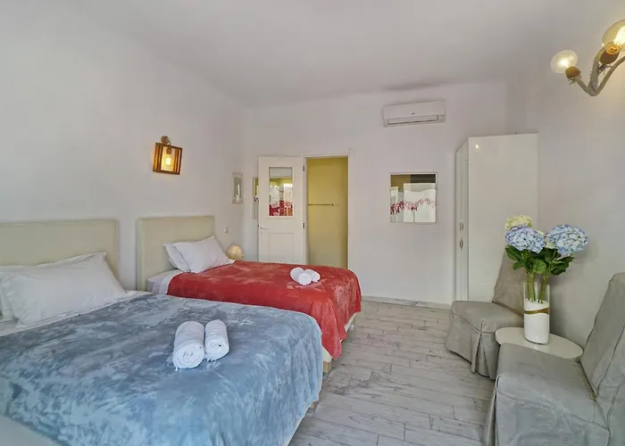 빌라 Villa Aetherion Mykonos 9 Bedrooms Infinity Pool Sea Views Fanari (Mykonos)