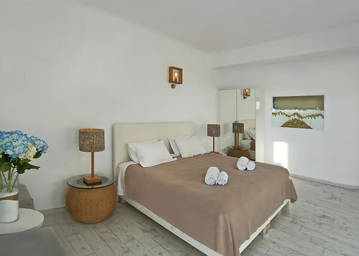 Villa Luxury Mykonos Villa Aegean Blue Villa Private Pool Kastro *