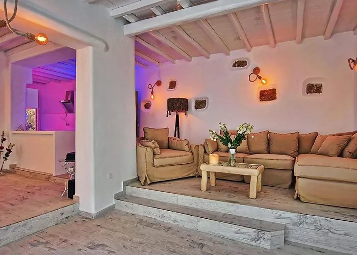 Luxury Mykonos Villa Aegean Blue Villa Private Pool Kastro Fanari (Mykonos)