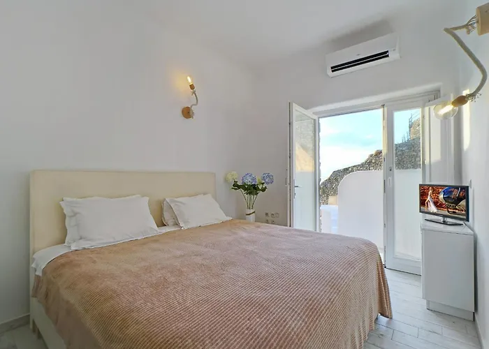 Villa Aetherion Mykonos 9 Bedrooms Infinity Pool Sea Views 빌라 Fanari (Mykonos)