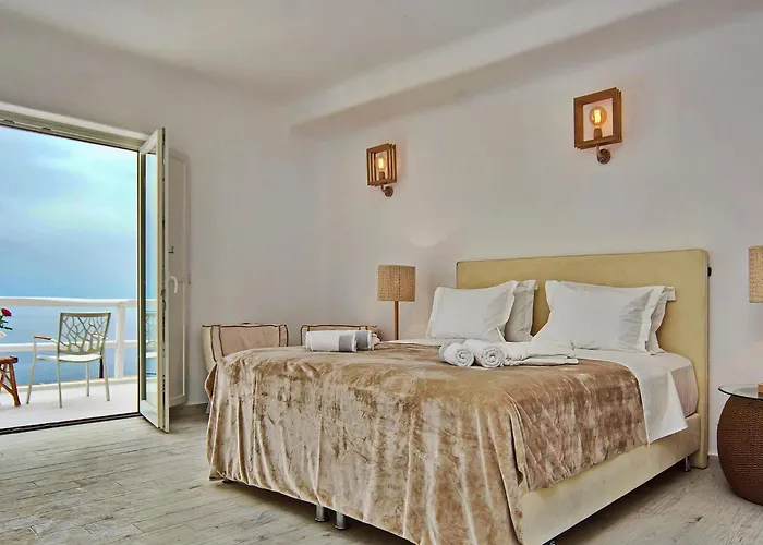 Villa Aetherion Mykonos 9 Bedrooms Infinity Pool Sea Views Villa *